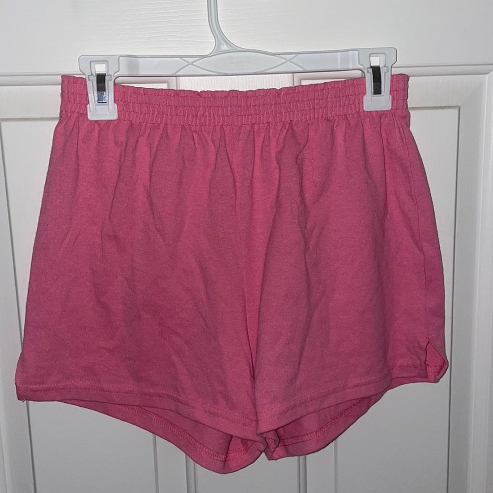Pink Soffe Shorts with Sanibel on Back